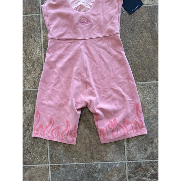 Civil Regime No Tomorrow Interlock One Piece Bodysuit Pink Size Small - Picture 9 of 12